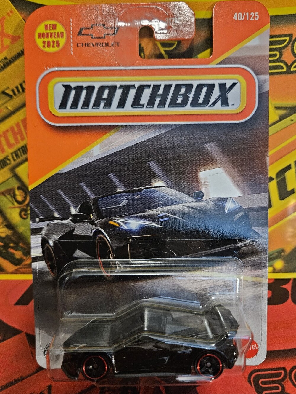 Matchbox 2023 Chevy Corvette Z06 Convertible in Black